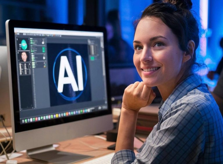 AI image of woman